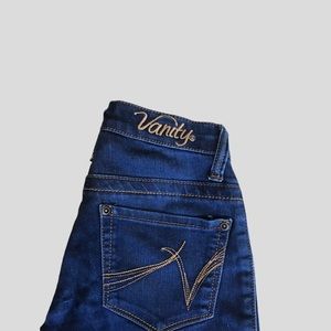 Vanity Harlow Dark Wash Skinny Jeggings Size 25X30